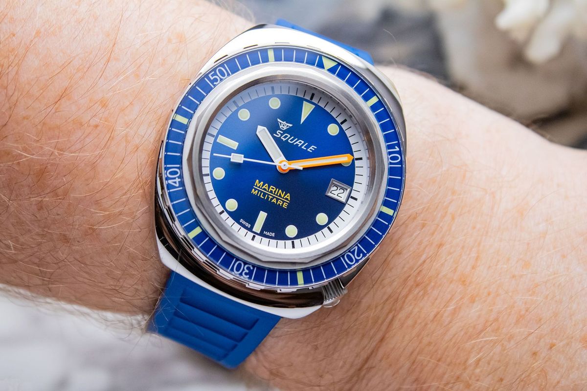Limited Edition Squale 2001 Marina Militare Watch Brings Italian Navy Gear to Civilians