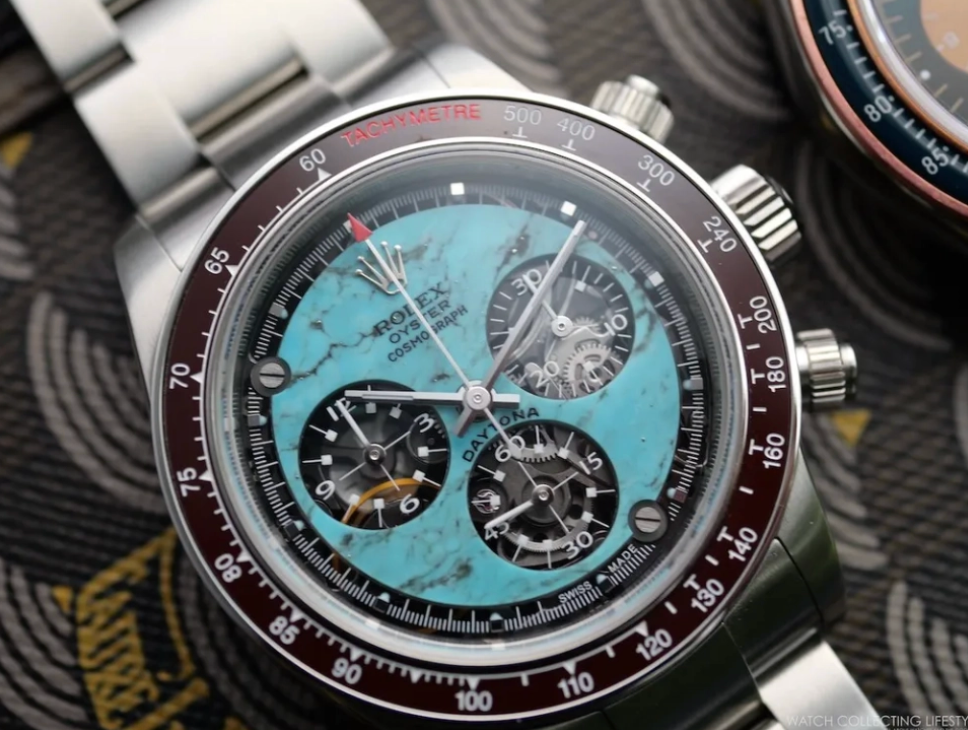 Artisans de Genève Spider Daytona: A Rolex Rebuilt with Four Kilograms of Arizona Turquoise