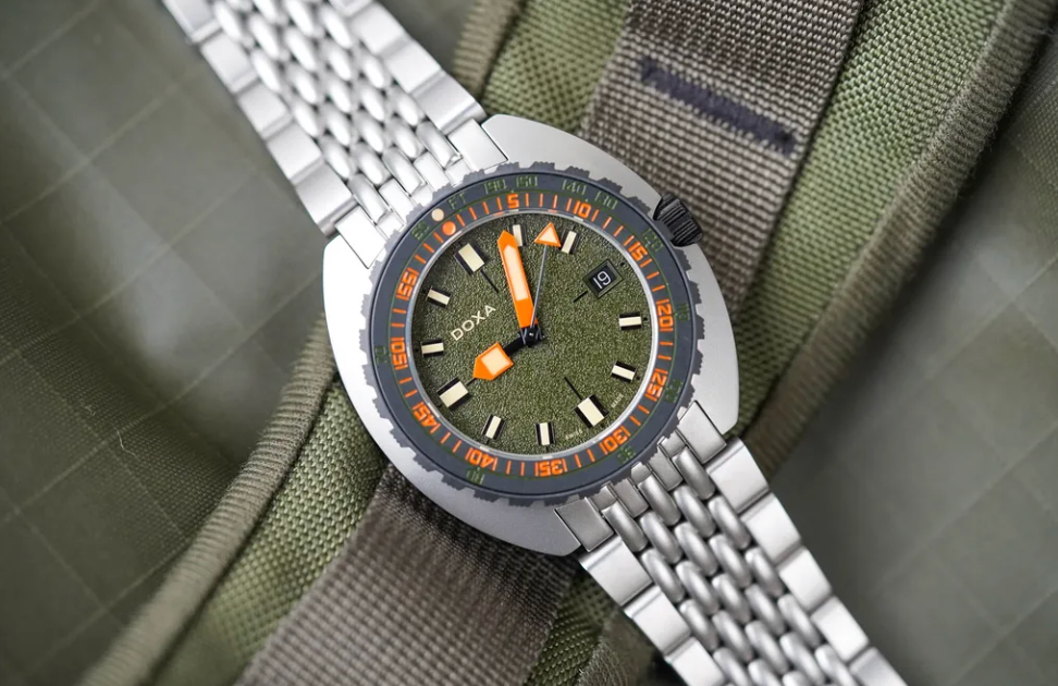Doxa and Belmont Collaborate on the Sub 300 Beta “Frogger” Limited Edition Watch
