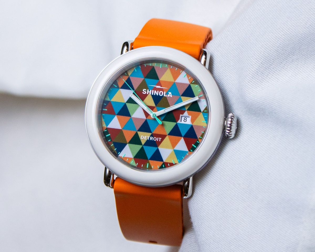 Shinola Detrola “Color Theory” Warm Watch Delivers Playful Style at an Affordable Price