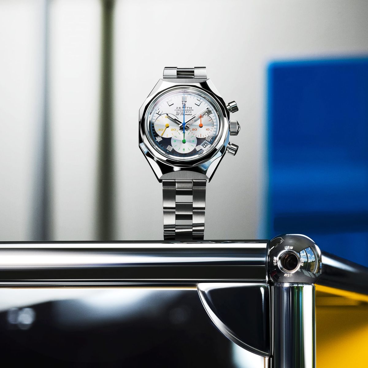 Zenith and USM Present a Unique Defy Chronograph for TimeForArt