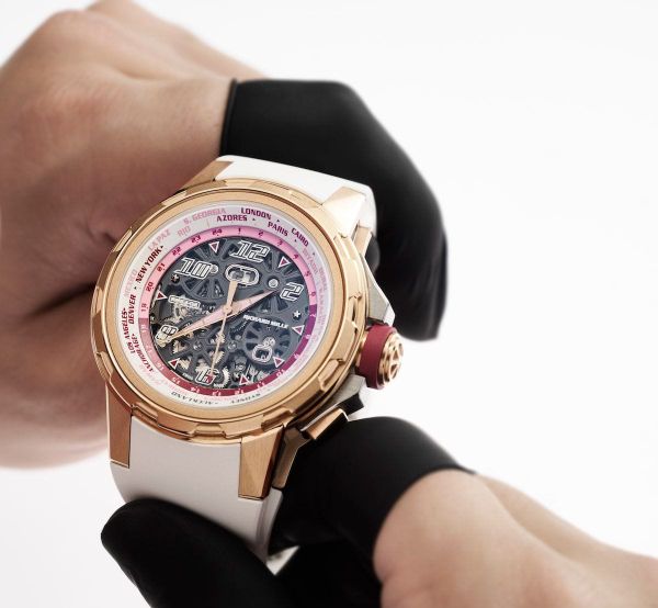Introducing: Richard Mille RM 63-02 Automatic Worldtimer 5N Red Gold and Titanium