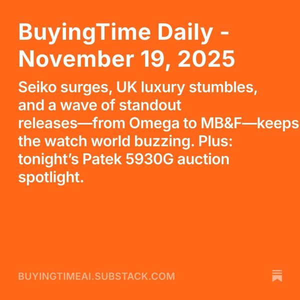 Read Today's Issue of Buying Time