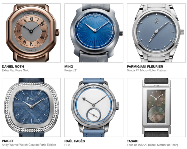 All Pre-Selected Watches in the 2025 Grand Prix d’Horlogerie de Genève (GPHG)
