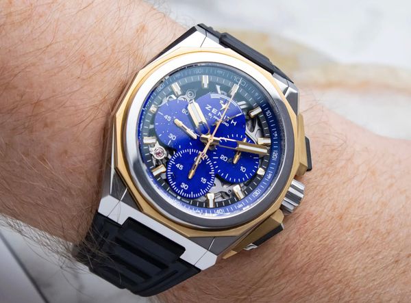 Zenith Defy Extreme Lapis Lazuli Watch Brings Regal Color To An Aggressive Design