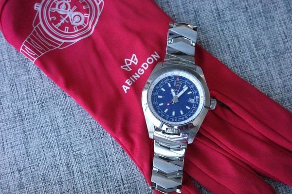 Meet the Abingdon Bonneville Blue watch named for it's Vegas location
