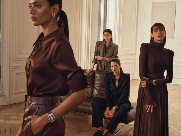 Richard Mille RM 07-01 Starry Night, RM 07-01 Baguette, RM 07-01 Gourmette, and RM 037 Red Gold