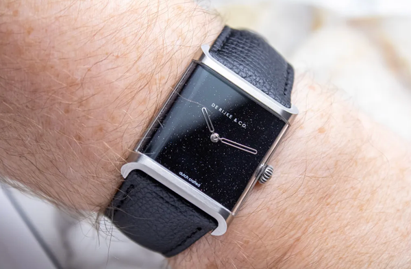 The Limited-Edition De Rijke & Co. Capri Watch Brings Space-Age Smoothness To The Classic Rectangular Form