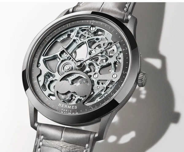 Hermès Slim d'Hermès Squelette Lune Watch