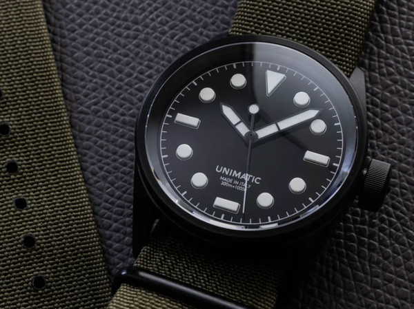UNIMATIC Modello Cinque U5S-BLN: A Premium 36mm Field Watch with Stealthy Design