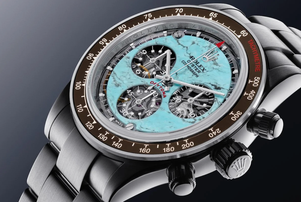 Artisans de Genève's 'Spider Challenge': A Unique Rolex Daytona Featuring Arizona Spiderweb Turquoise