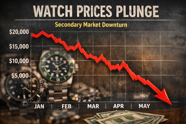 Luxury Watch Sales Falter as Iran War Ripples Through Global Economy