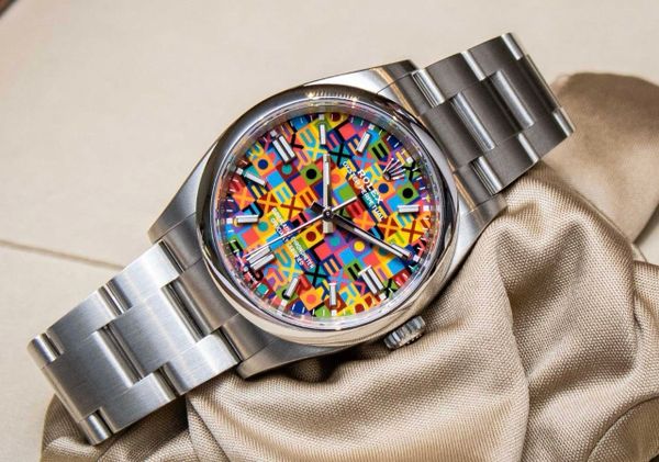 Rolex Oyster Perpetual 36 126000 "Jubilee Dial": A Colorful Twist on a Classic Timepiece