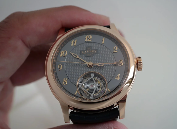 L. Leroy Elyor Tourbillon Seconde Centrale: A Masterpiece Crafted in Three Metals