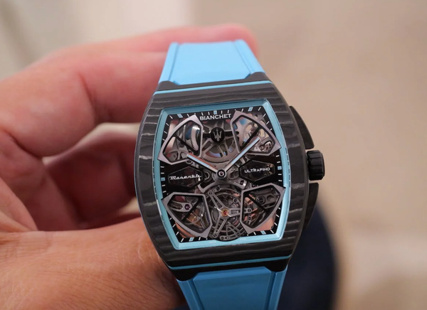 Bianchet UltraFino Maserati Flying Tourbillon: A Limited Edition Tribute to the MCPURA