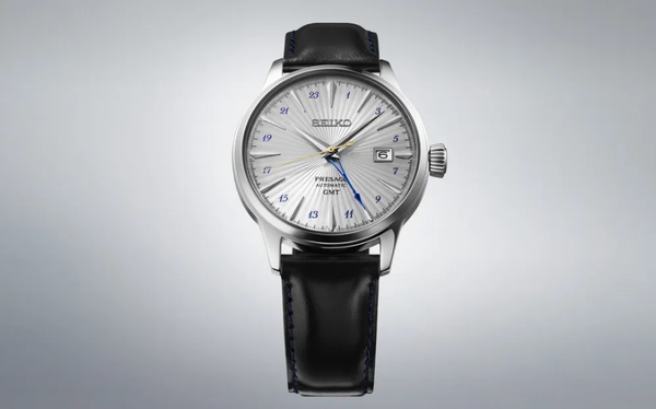 Seiko’s New Presage “Silver Bullet” GMT: A Closer Look at the Cocktail Time Collection