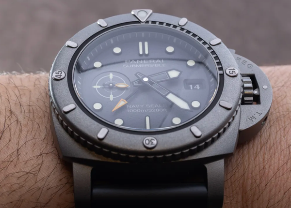 Panerai Submersible Navy SEALs Afniotech: $100,000 Experience Watch with Water and Radiation Protection