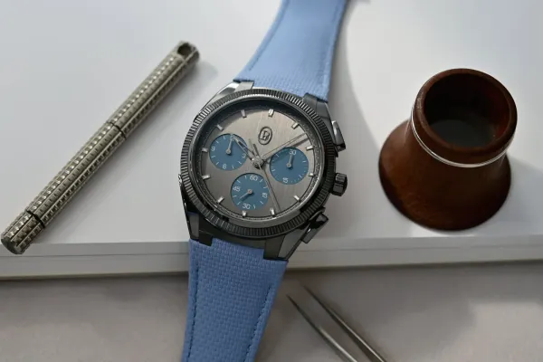 Parmigiani Fleurier Tonda PF Sport Ultra‑Cermet Chronograph – Mineral Blue