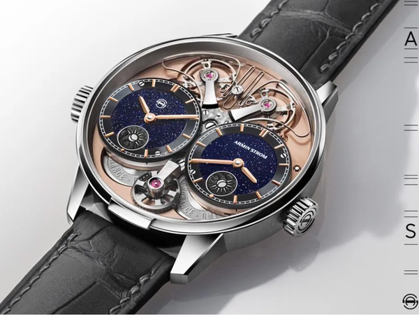 A Closer Look at Armin Strom’s $134,000 Dual Time GMT Resonance Aventurine