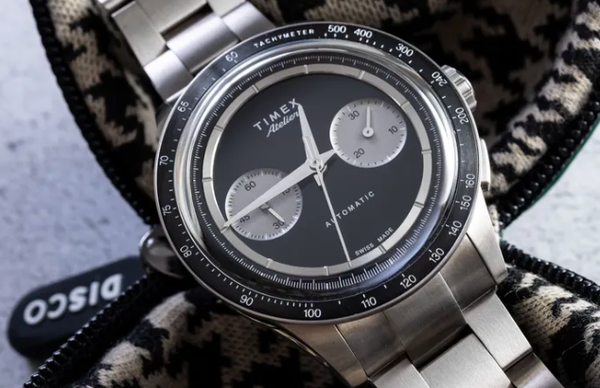 Timex Atelier Chronograph Automatic M1a Titanium Watch Review – Neo‑Vintage Italian Charm