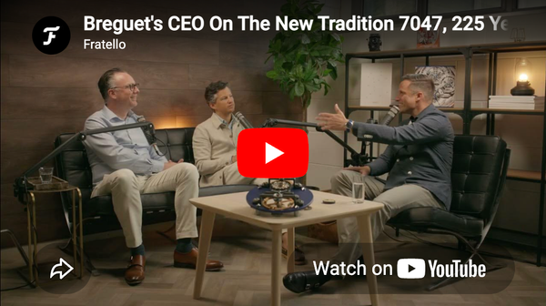 Breguet's CEO On The New Tradition 7047, 225 Years Of Tourbillon, And The Brand's Future - YouTube