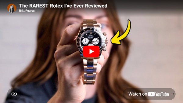 The RAREST Rolex I've Ever Reviewed - YouTube
