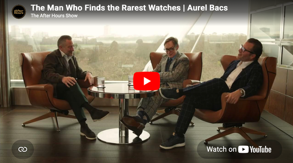 The Man Who Finds the Rarest Watches | Aurel Bacs - YouTube