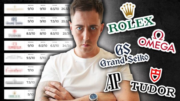The Ultimate Luxury Watch Ranking List: : Rolex, Grand Seiko, Omega, Patek & More - YouTube - Scott Adam Lancaster