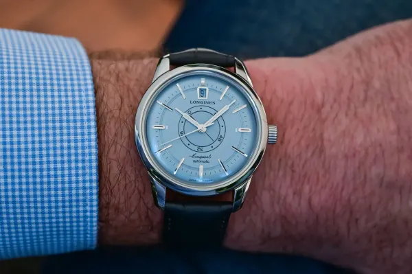 Longines Conquest Heritage Central Power Reserve – Light Blue Edition