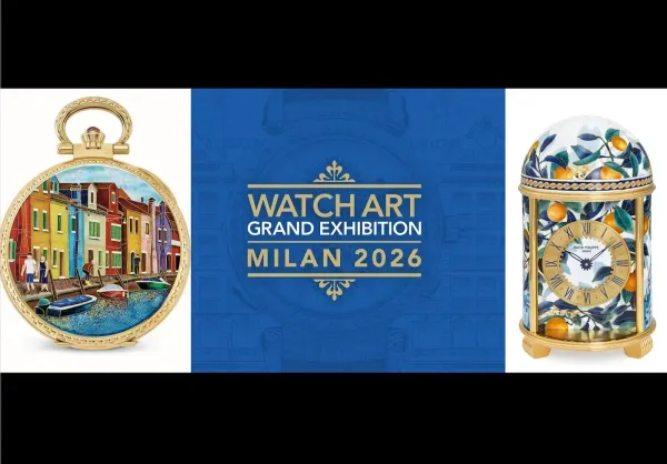 Patek Philippe Burano Pocket Watch and Sicilian Oranges Clock for Watch Art Milan 2026 Exhibition
