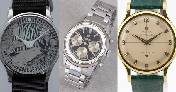 Bring a Loupe: A Million Valjoux 72, an 18k Gold Constellation, and a Sarpaneva Moomin