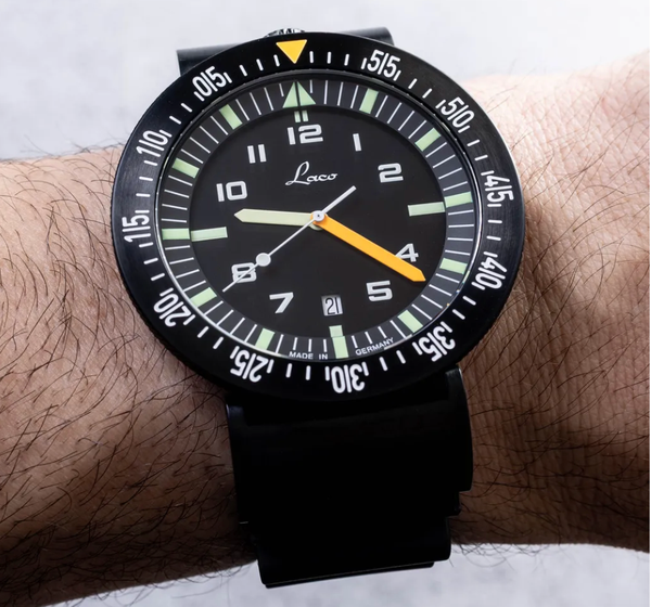 Laco Atacama.3 46mm Automatic Review – German Military Squad Watch