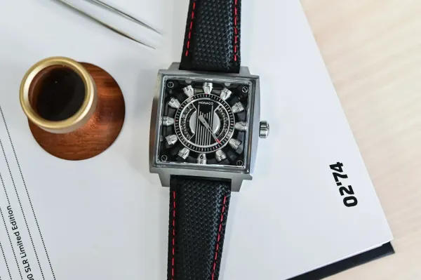 TAG Heuer Monaco Speed 12’s Engine‑Inspired Display