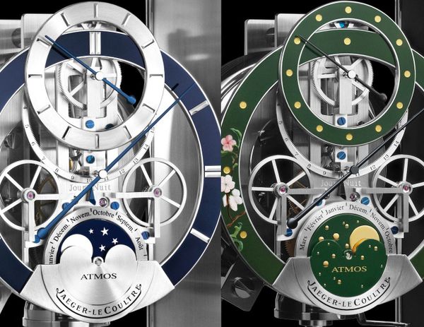 Jaeger‑LeCoultre Atmos Regulateur Enamel Hummingbirds and Wood Marquetry – A 1928 Vision Reimagined