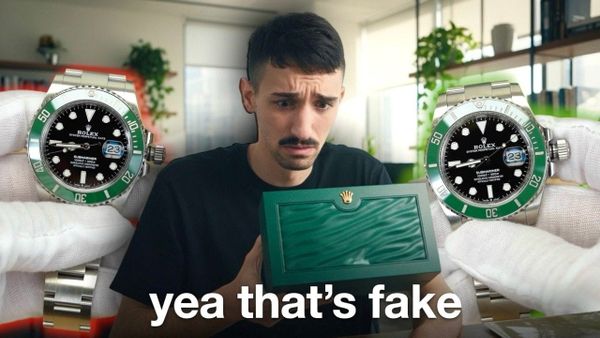 Another Day, Another Person Trying To Sell Me A FAKE Watch! - YouTube - Peter Piccolino