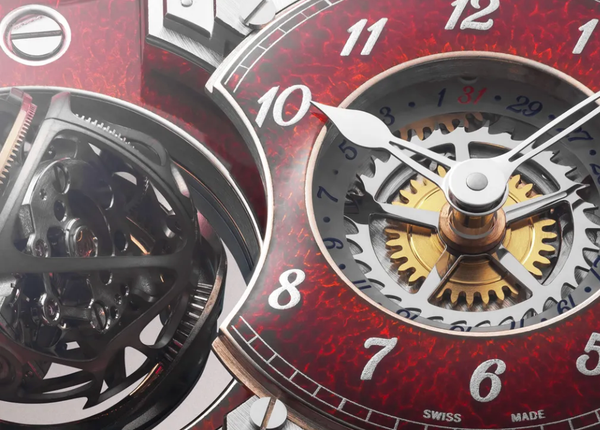 Henri Grandjean Magician Atrivm in Red and Green Sapphire
