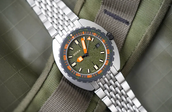 Doxa and Belmont Collaborate on the Sub 300 Beta “Frogger” Limited Edition Watch