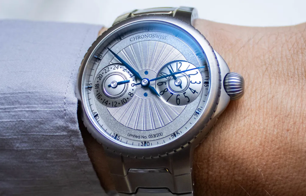 Chronoswiss Pulse GMT Silver Guilloché: A Fresh Take on Travel Watches