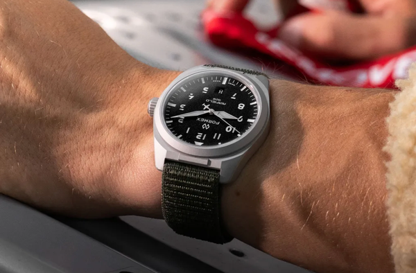 Formex AirField Transforms Titanium Field Watch into a Pilot Model