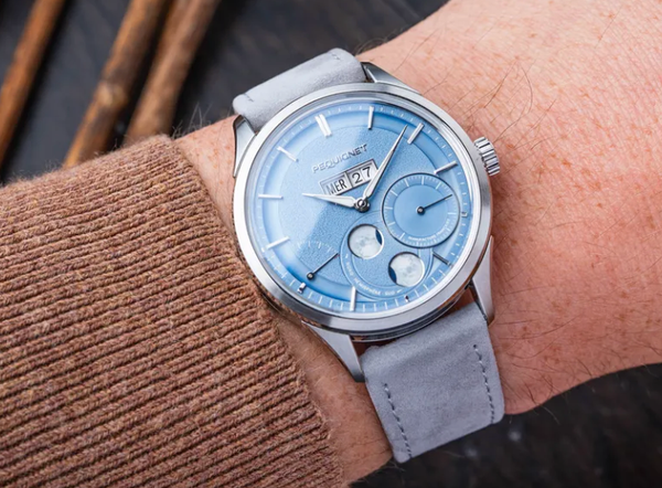 Pequignet Royale Paris Moon Phase Watch Review: 39.5mm of Hot and Cold from France