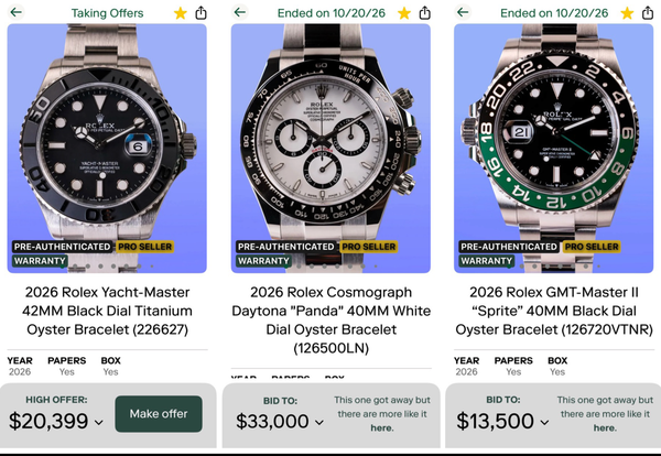 Rolex’s Grey-Market Premium Is Cracking—and Auctions Are Flashing the Warning