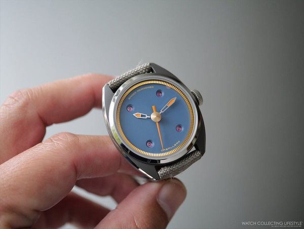Singer Reimagined Caballero Titanium Avio Blue – Brand’s First Three‑Hand Watch delivers six‑day power reserve