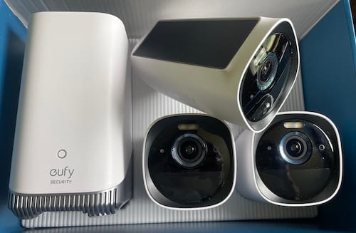 security cameras in a box