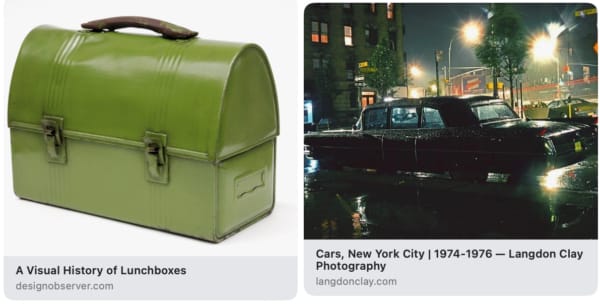 lunchbox & old car