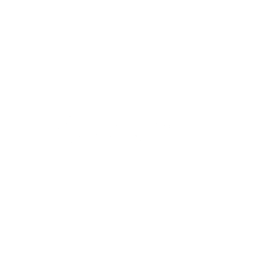 VersicherungsTech Magazin – weiße Logovariante