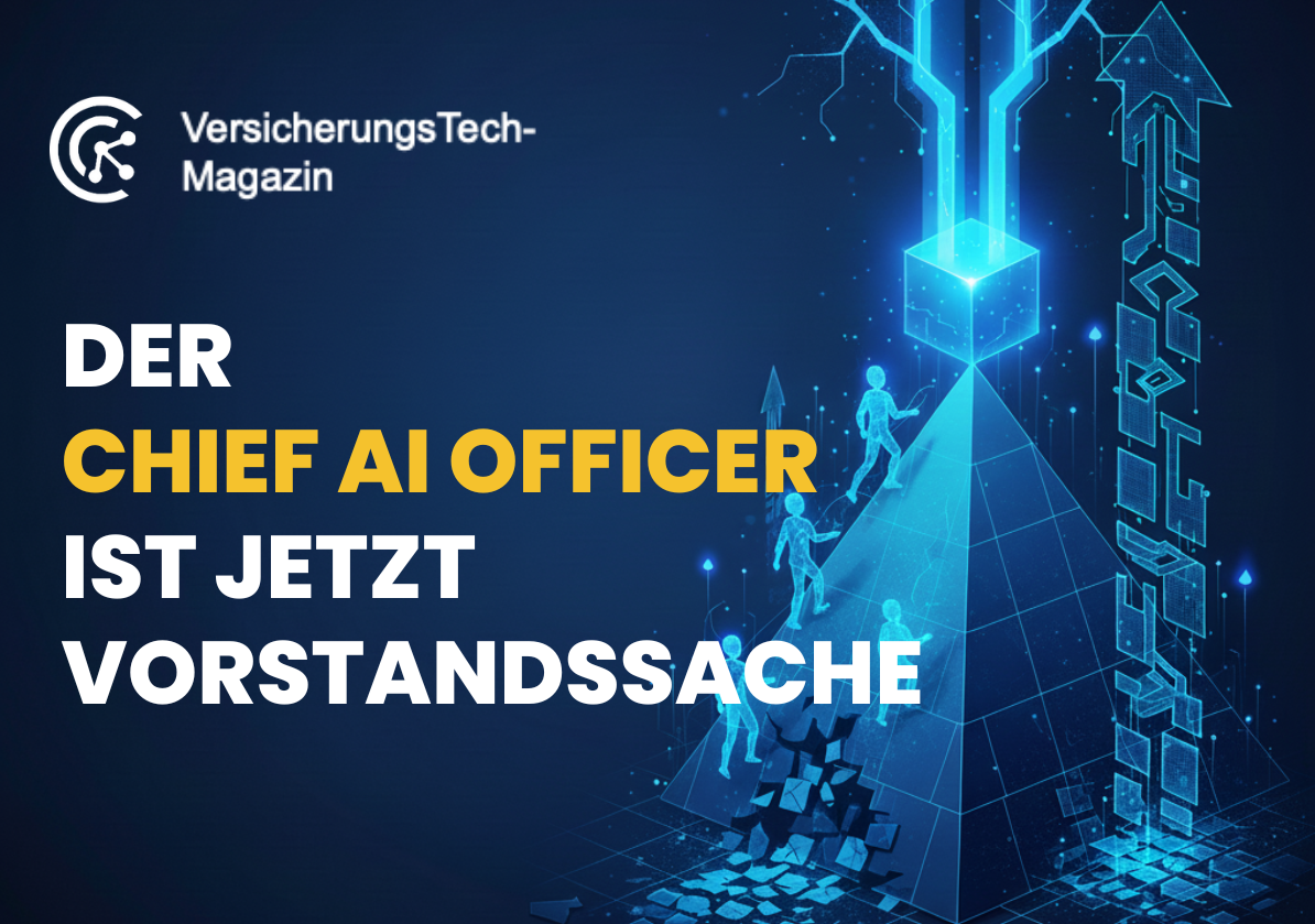 Warum jede Versicherung jetzt einen CAIO auf Vorstandsebene braucht, um KI-Investitionen endlich in messbare Ergebnisse zu verwandeln