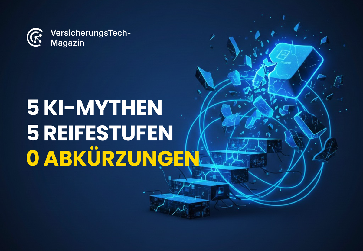 Die 5 teuersten KI-Mythen der Versicherungsbranche – und wie sie Projekte auf jeder Reifestufe ausbremsen
