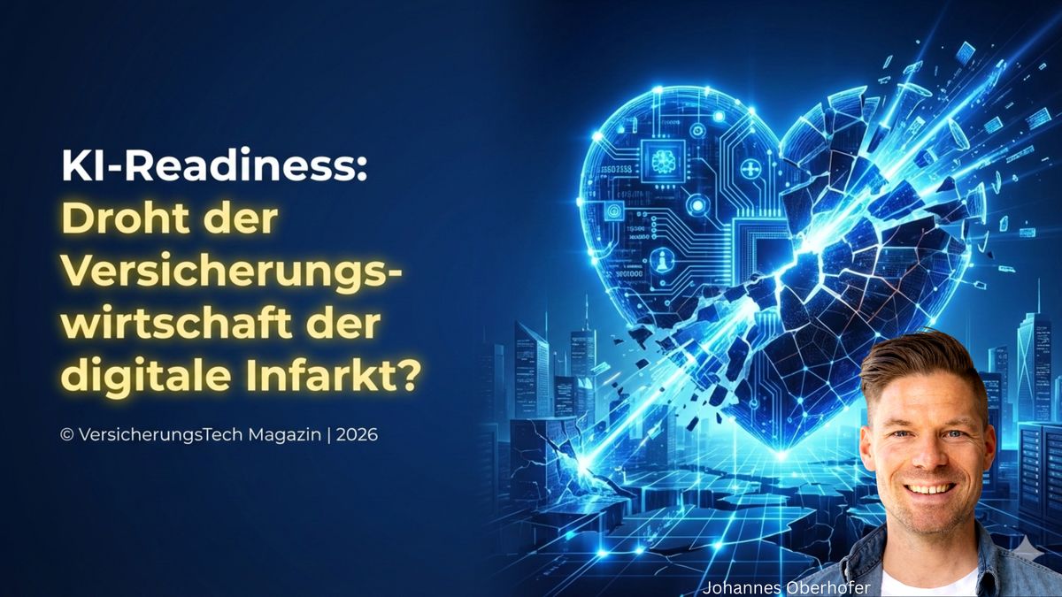 KI-Readiness: Droht der Versicherungswirtschaft der digitale Infarkt?