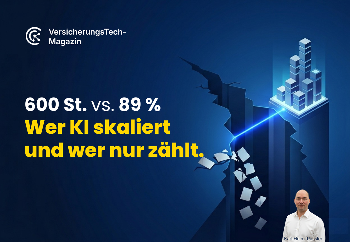 Die KI-Skalierungslücke ist kein Technologieproblem. Was die Allianz mit 600 skalierten KI-Anwendungen vorgemacht hat