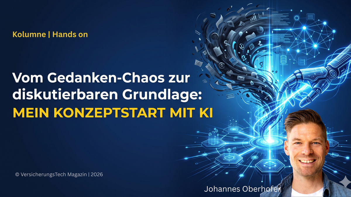 Vom Gedanken-Chaos zur diskutierbaren Grundlage: mein Konzeptstart mit KI.